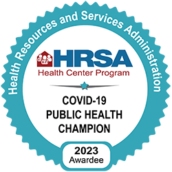 HRSA Covid 19 Public Health Champion